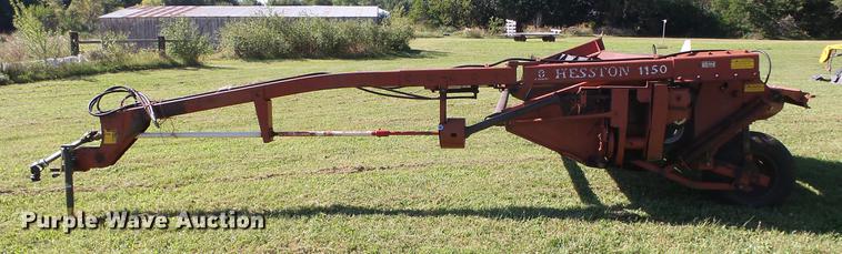 image for item FO9046 Hesston 1150 Hydroswing swather