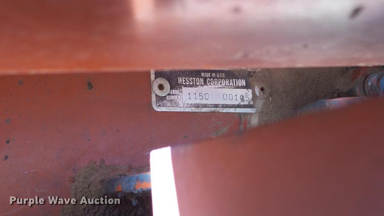 image for item FO9046 Hesston 1150 Hydroswing swather