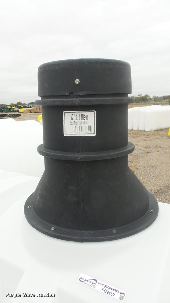 image for item FQ9457 Norwesco low profile poly cistern tank and riser
