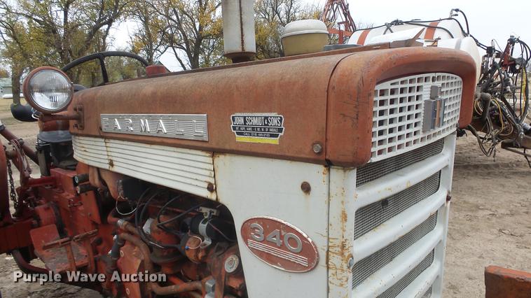 image for item FQ9477 Farmall 340 tractor