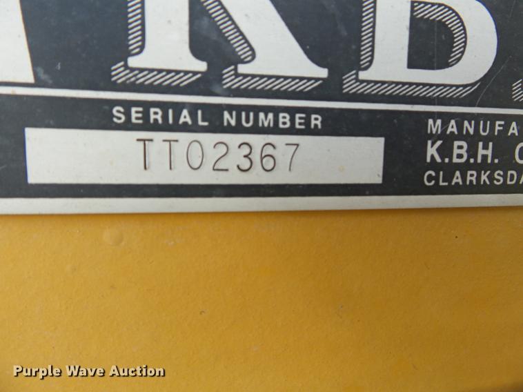 image for item DB7000 2012 KBH fertilizer tender trailer