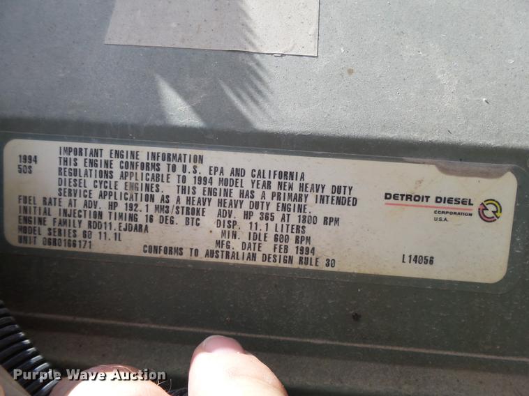 image for item DB7007 1994 Freightliner FLD fertilizer tender truck