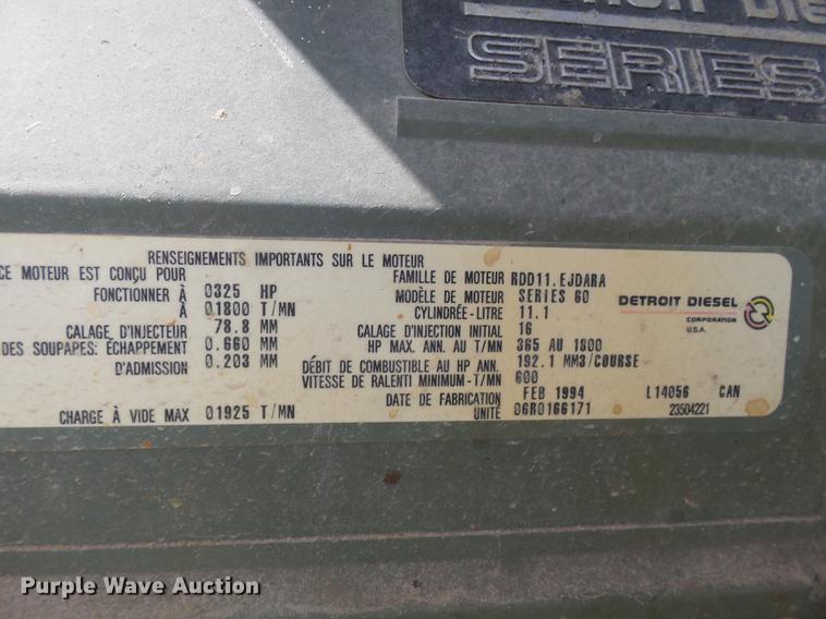 image for item DB7007 1994 Freightliner FLD fertilizer tender truck