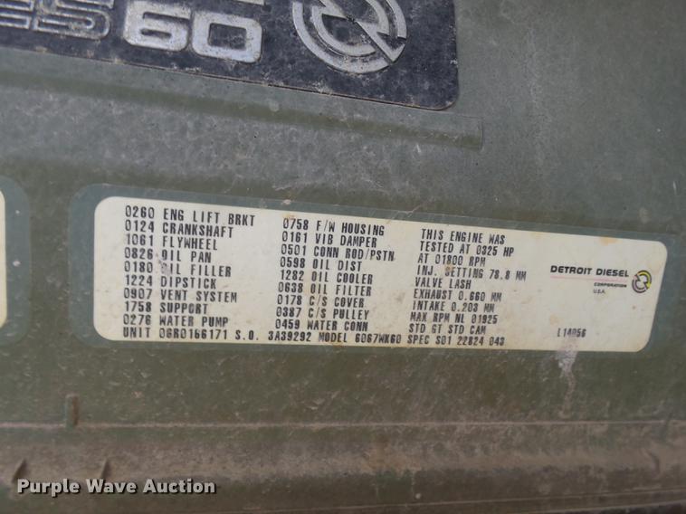 image for item DB7007 1994 Freightliner FLD fertilizer tender truck