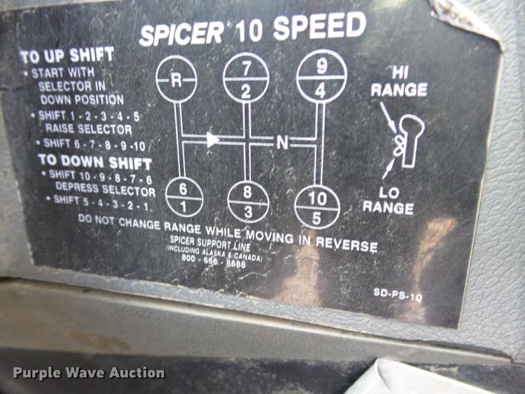 image for item DD2492 1997 Mack CH613 fertilizer tender truck