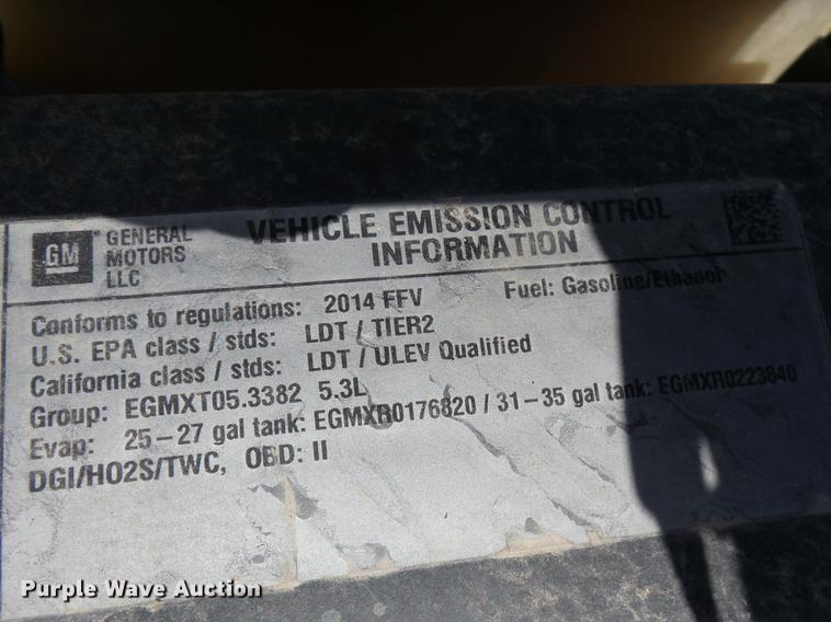 image for item DD2495 2014 GMC Sierra 1500 Crew Cab pickup truck