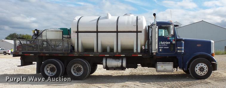 image for item FT9862 1993 Peterbilt 378 flatbed truck