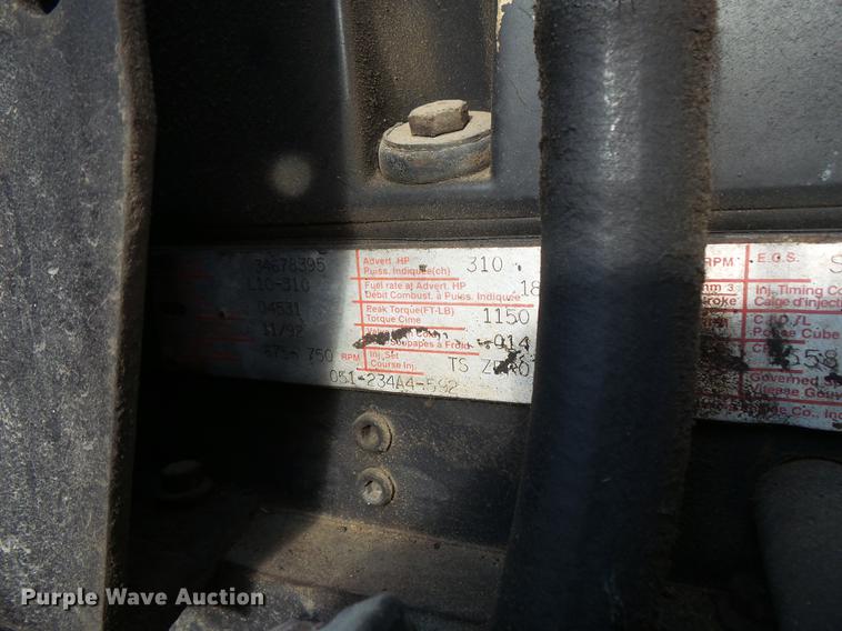 image for item FT9862 1993 Peterbilt 378 flatbed truck