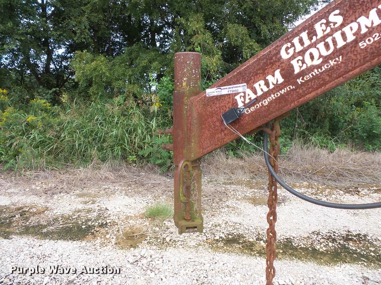 image for item FT9893 1993 Hayes utility trailer