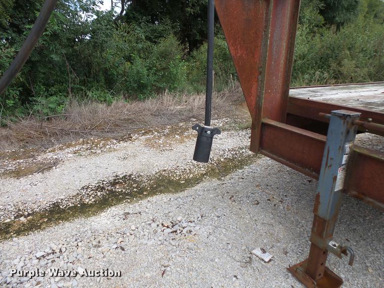 image for item FT9893 1993 Hayes utility trailer