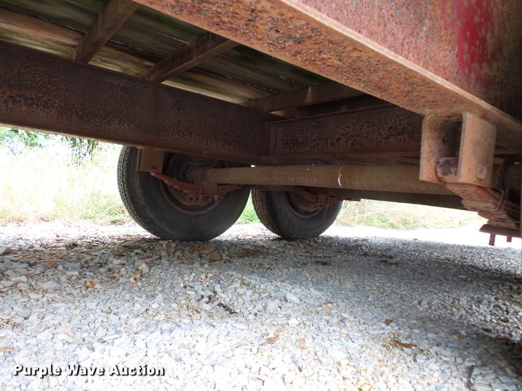 image for item FT9893 1993 Hayes utility trailer