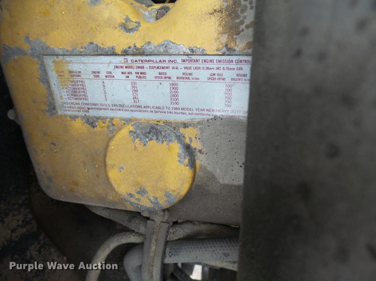 image for item DA3586 1989 Peterbilt 379 semi truck