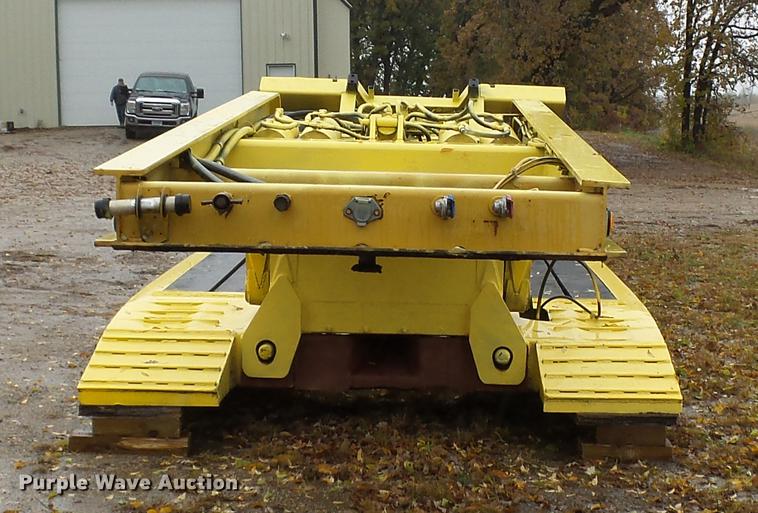 image for item DA3587 1995 Entyre lowboy equipment trailer