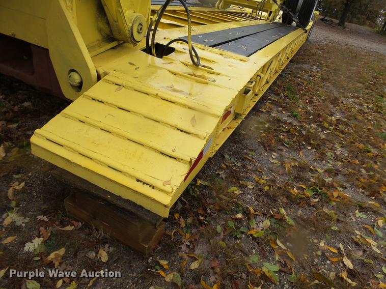 image for item DA3587 1995 Entyre lowboy equipment trailer