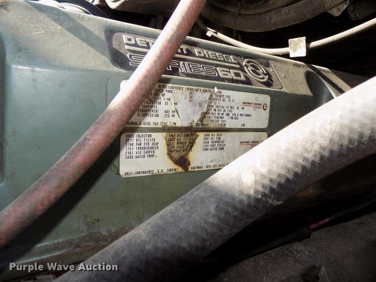 image for item DB8524 2002 Freightliner Century Class ST120 Heritage semi truck