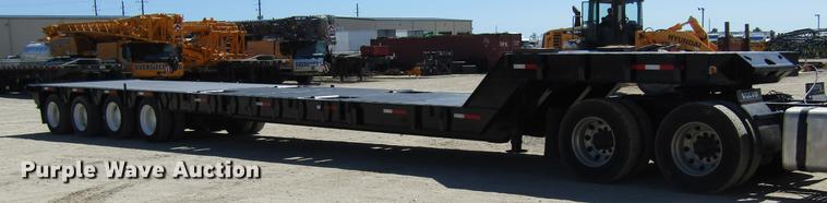 image for item DC7899 2007 Neville DD53 drop deck oilfield trailer