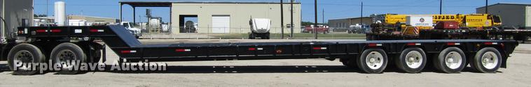image for item DC7899 2007 Neville DD53 drop deck oilfield trailer