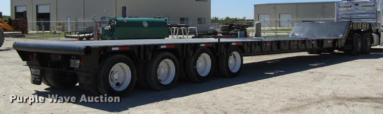 image for item DC7899 2007 Neville DD53 drop deck oilfield trailer