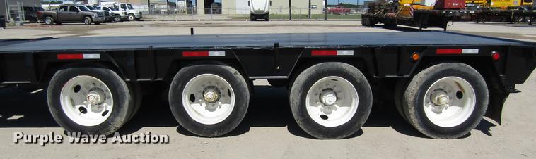 image for item DC7899 2007 Neville DD53 drop deck oilfield trailer
