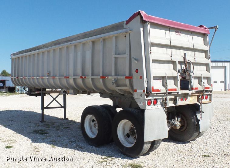 image for item DE4835 1979 Fruehauf end dump trailer