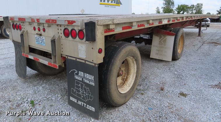 image for item EI9981 1996 Wilson CF-900 flatbed trailer