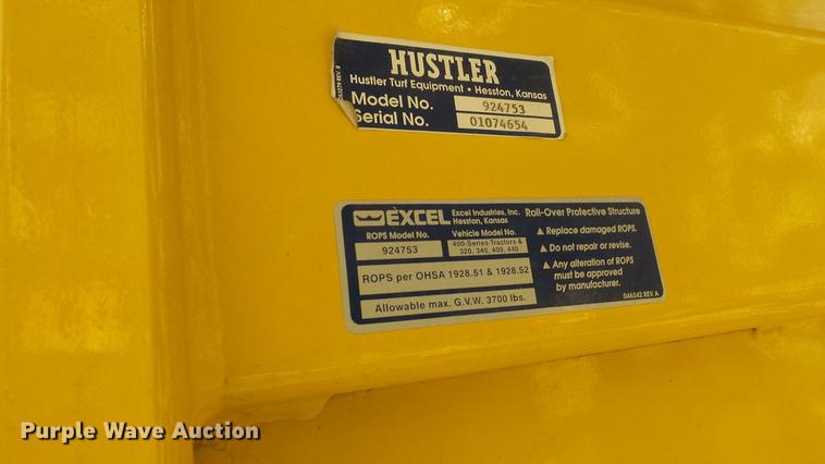image for item AM9039 Hustler 4600 lawn mower