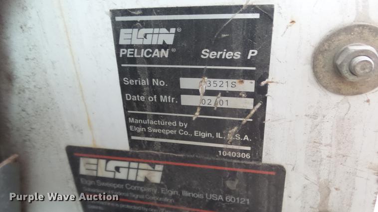 image for item AM9050 2001 Elgin Pelican P street sweeper