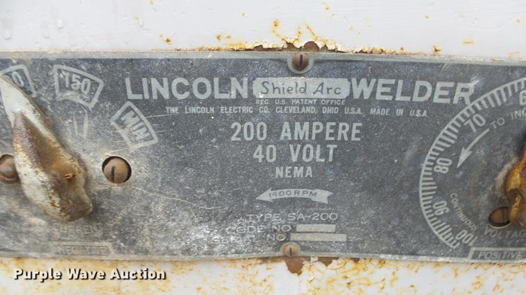 image for item AM9055 Lincoln Shield arc welder