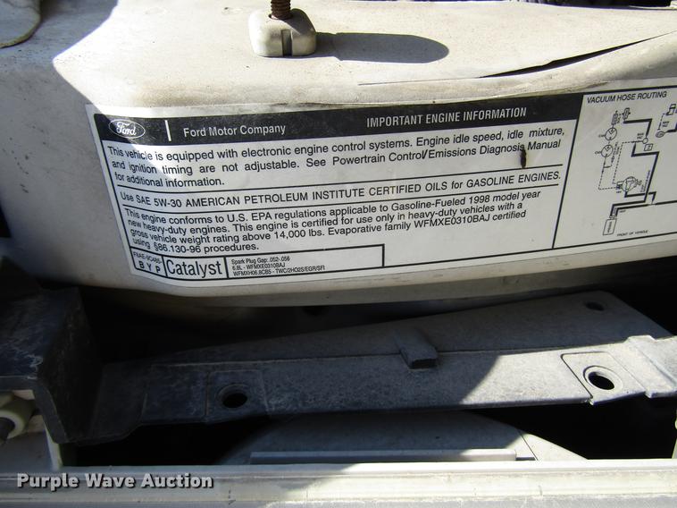image for item DB6109 1998 Ford Econoline E450 Super Duty shuttle bus