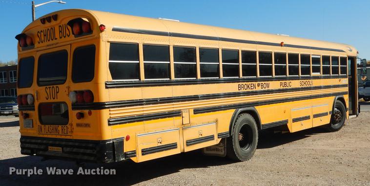 image for item DB8518 1996 Blue Bird TC2000 school bus
