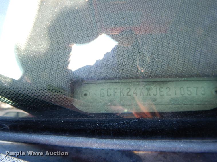 image for item DB8519 1988 Chevrolet 2500 pickup truck