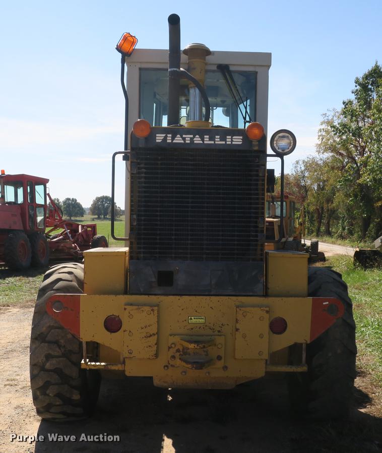 image for item DB8955 1995 Fiat-Allis FG85A Series B motor grader