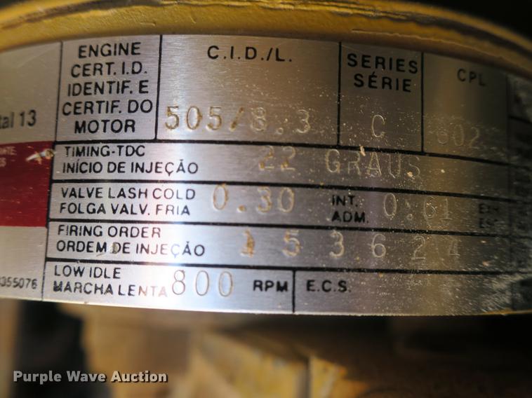 image for item DB8955 1995 Fiat-Allis FG85A Series B motor grader