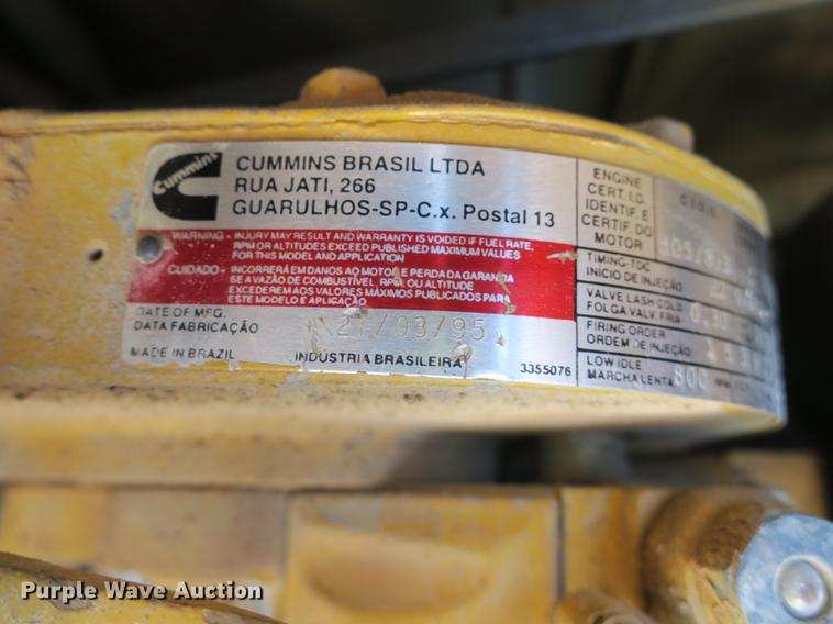 image for item DB8955 1995 Fiat-Allis FG85A Series B motor grader