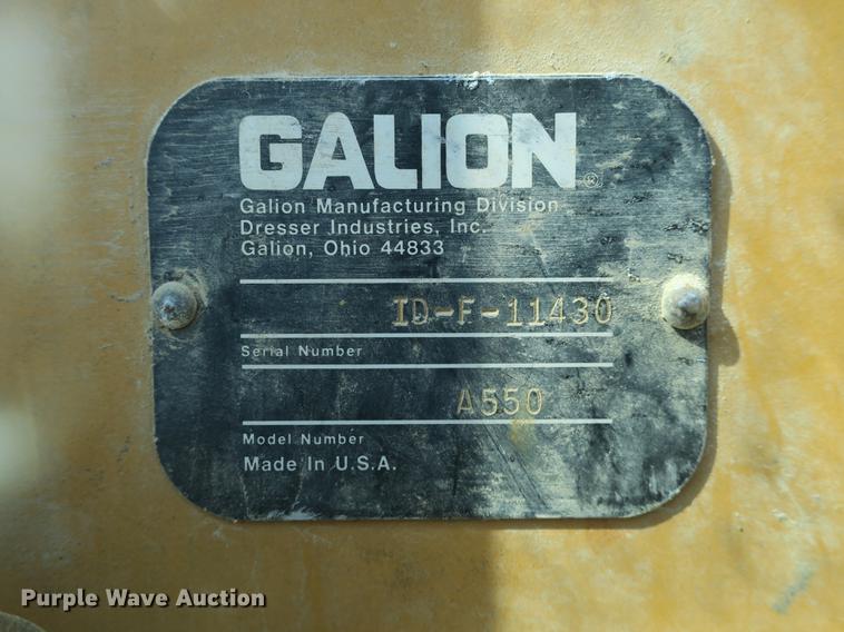 image for item DB8956 Galion A550 motor grader