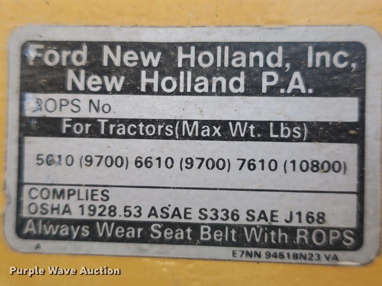 image for item DB8959 Ford 6610 tractor