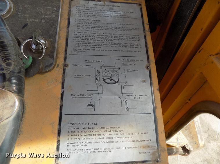 image for item DB9039 Bomag BW210PD single drum roller