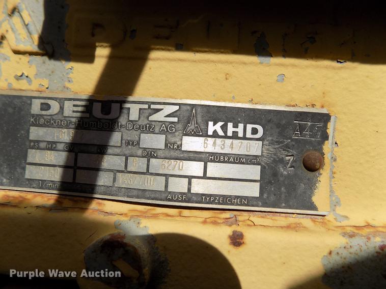 image for item DB9039 Bomag BW210PD single drum roller