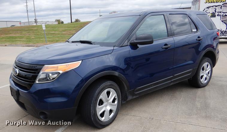 image for item DB9338 2014 Ford Explorer Police Interceptor SUV