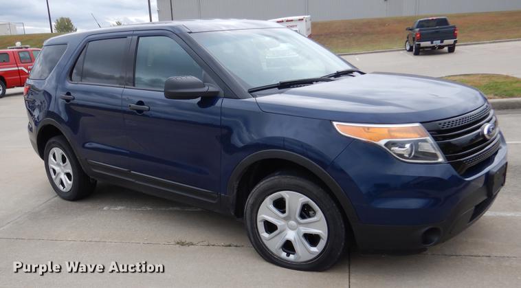 image for item DB9338 2014 Ford Explorer Police Interceptor SUV