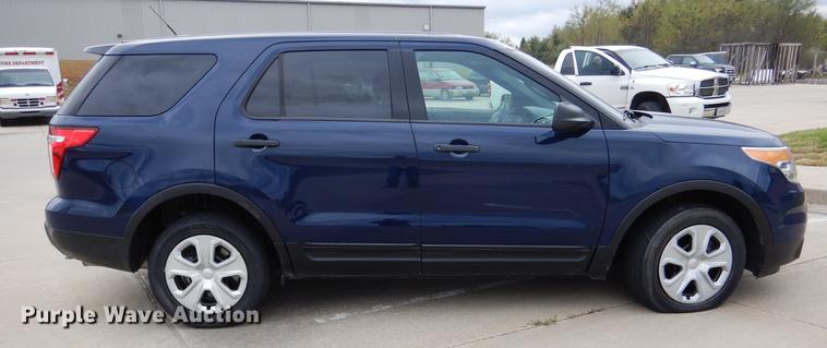 image for item DB9338 2014 Ford Explorer Police Interceptor SUV