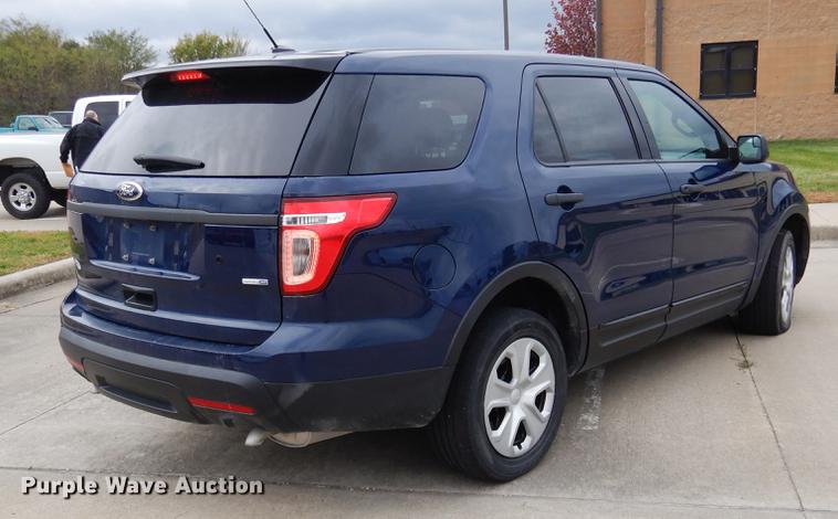 image for item DB9338 2014 Ford Explorer Police Interceptor SUV