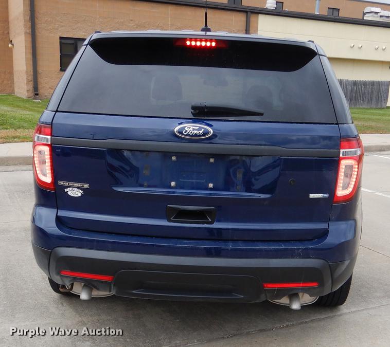 image for item DB9338 2014 Ford Explorer Police Interceptor SUV