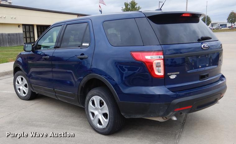 image for item DB9338 2014 Ford Explorer Police Interceptor SUV