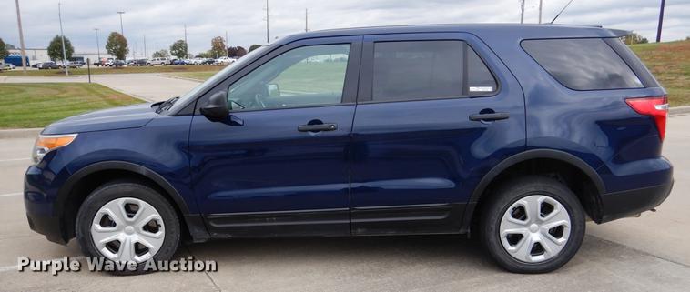 image for item DB9338 2014 Ford Explorer Police Interceptor SUV