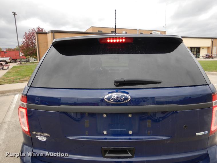 image for item DB9338 2014 Ford Explorer Police Interceptor SUV
