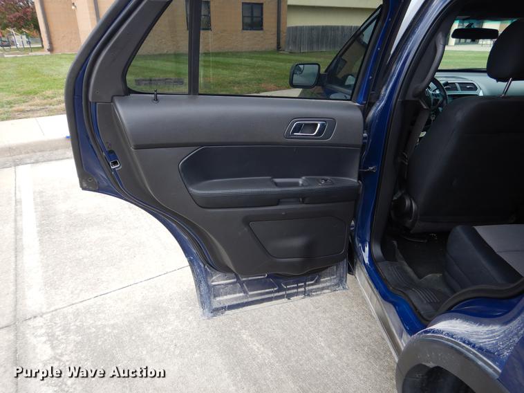 image for item DB9338 2014 Ford Explorer Police Interceptor SUV