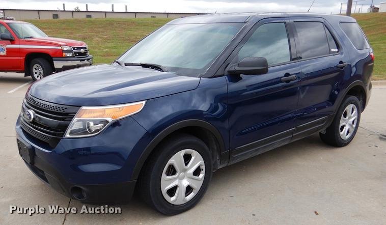 image for item DB9339 2014 Ford Explorer Police Interceptor SUV