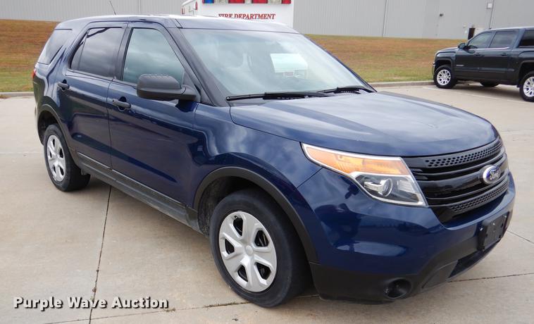 image for item DB9339 2014 Ford Explorer Police Interceptor SUV