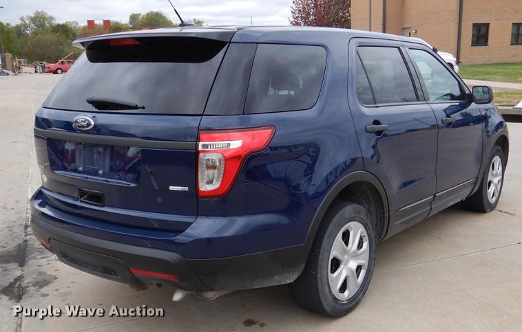 image for item DB9339 2014 Ford Explorer Police Interceptor SUV